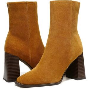 NWOB Sam Edelman Women’s Ivette Chestnut Brown Ankle Boots Shoes SIZE 10.5